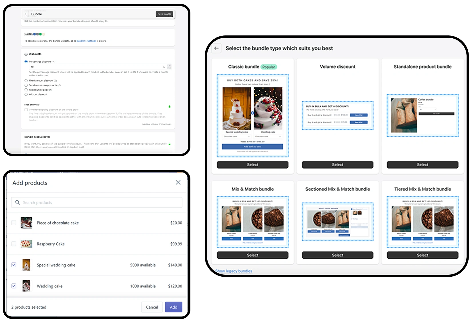 Bundler App / Seal Subscriptions / Cartbot - Additional View 2