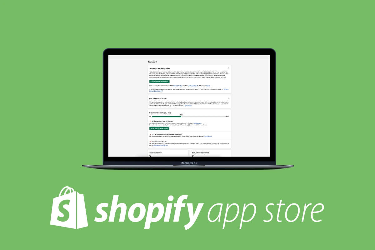 Bundler App / Seal Subscriptions / Cartbot
