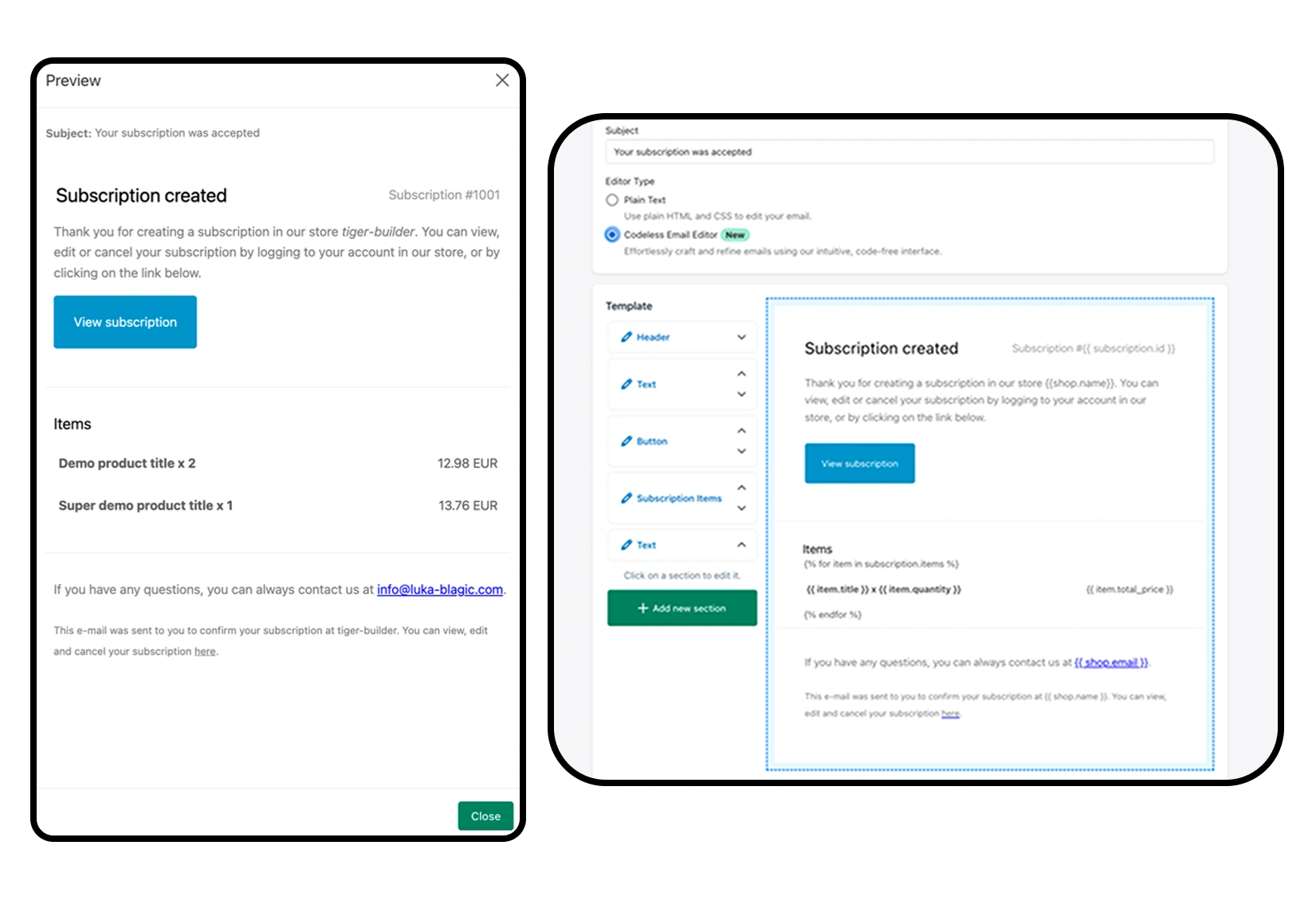 Bundler App / Seal Subscriptions / Cartbot - Additional View 1